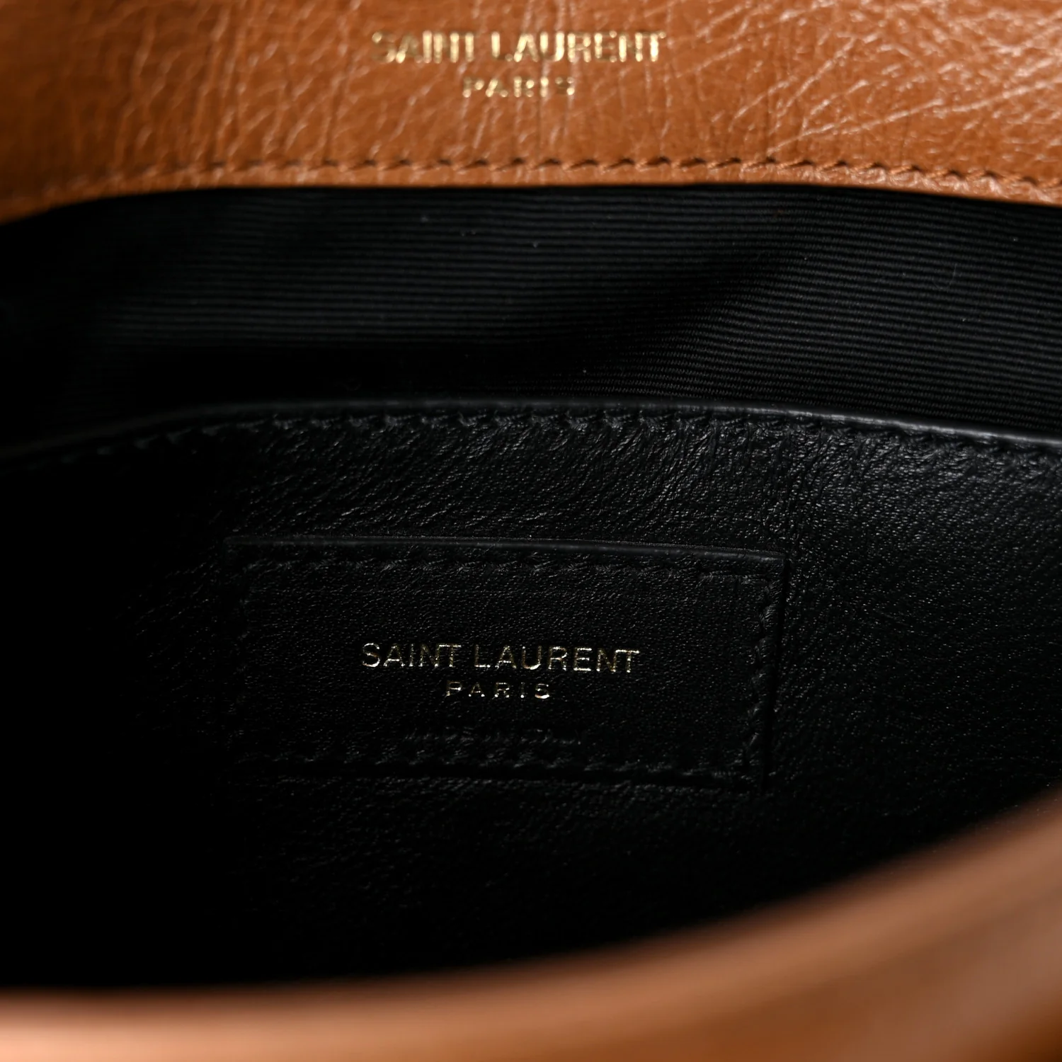 Crinkled Calfskin Matelasse Monogram Baby Niki Chain Satchel Light Caramel