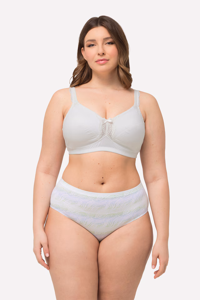 Lace Detail Underwire-Free Bralette