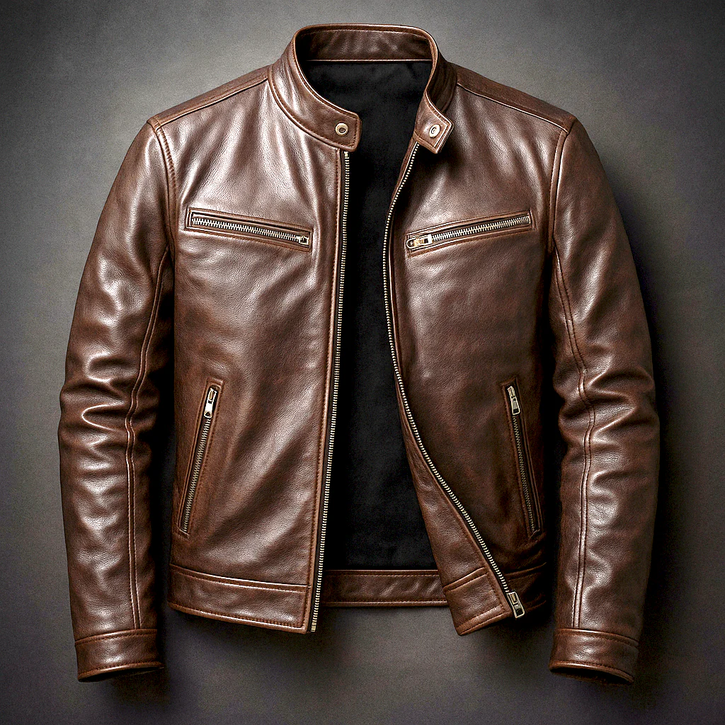 Jace™ | Veste En Cuir Décontractée