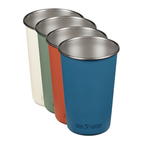 Steel Pint stålkopp 47 cl 4 stk Partake