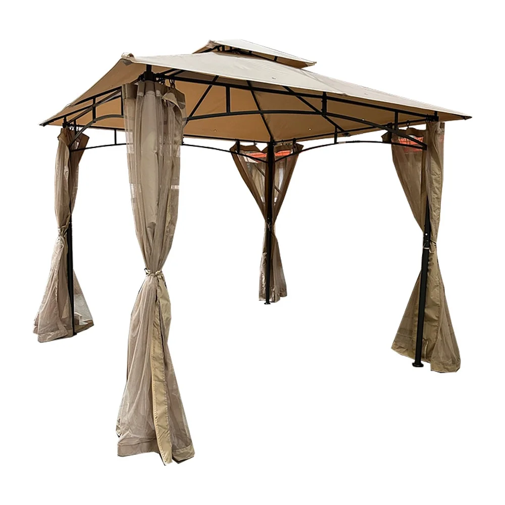 Garden Winds Replacement Canopy Top Cover Compatible with The ABCCANOPY 8' x 8' Gazebo - RipLock 350