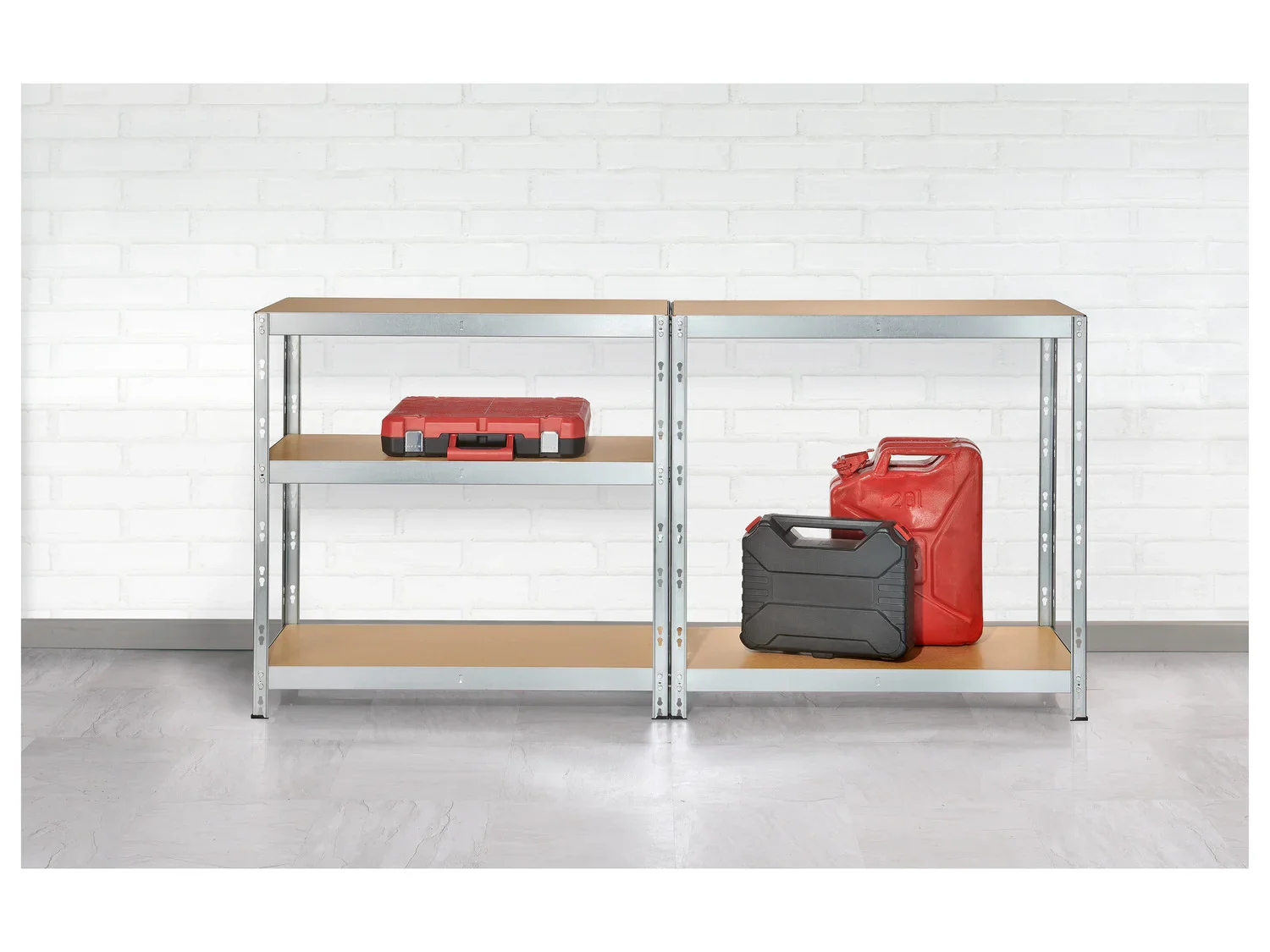 PARKSIDE Rayonnage, 5 tagres, 180 x 90 x 40 cm