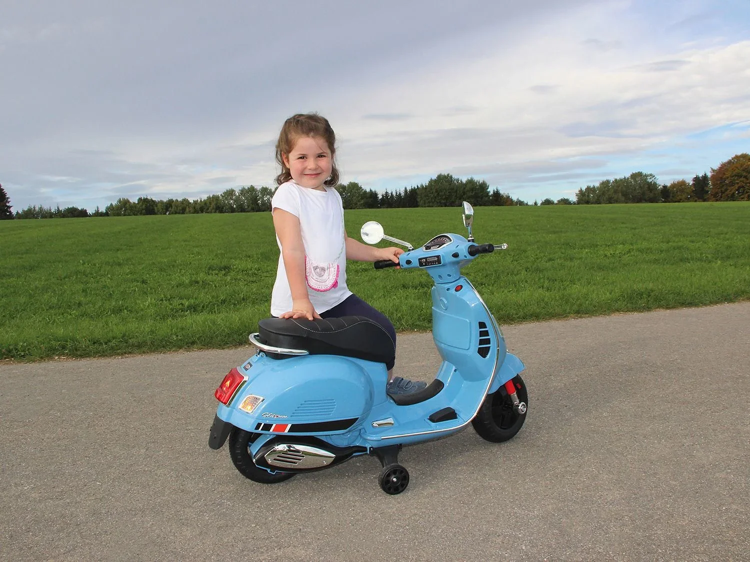 JAMARA Scooter pour enfant Ride-on Vespa GTS 125