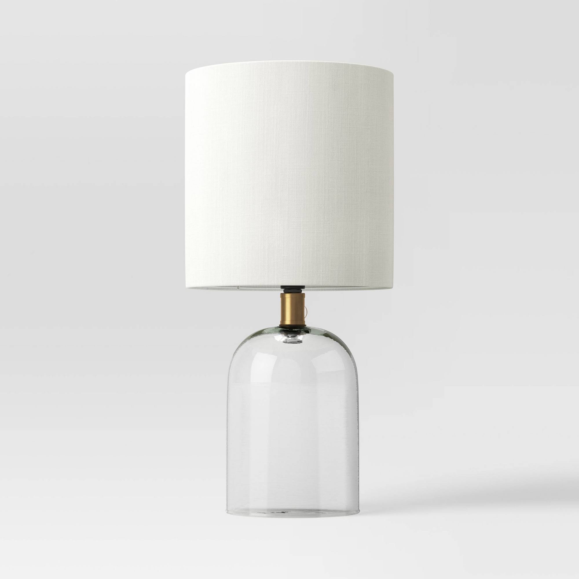 Glass Cylinder Mini Table Lamp Clear (Includes LED Light Bulb) - Threshold