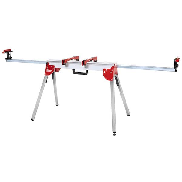 M18 FUEL 18V Lithium Ion Brushless Cordless 10 in Dual Bevel Sliding Compound Miter Saw with Stand (Tool Only) Image 2