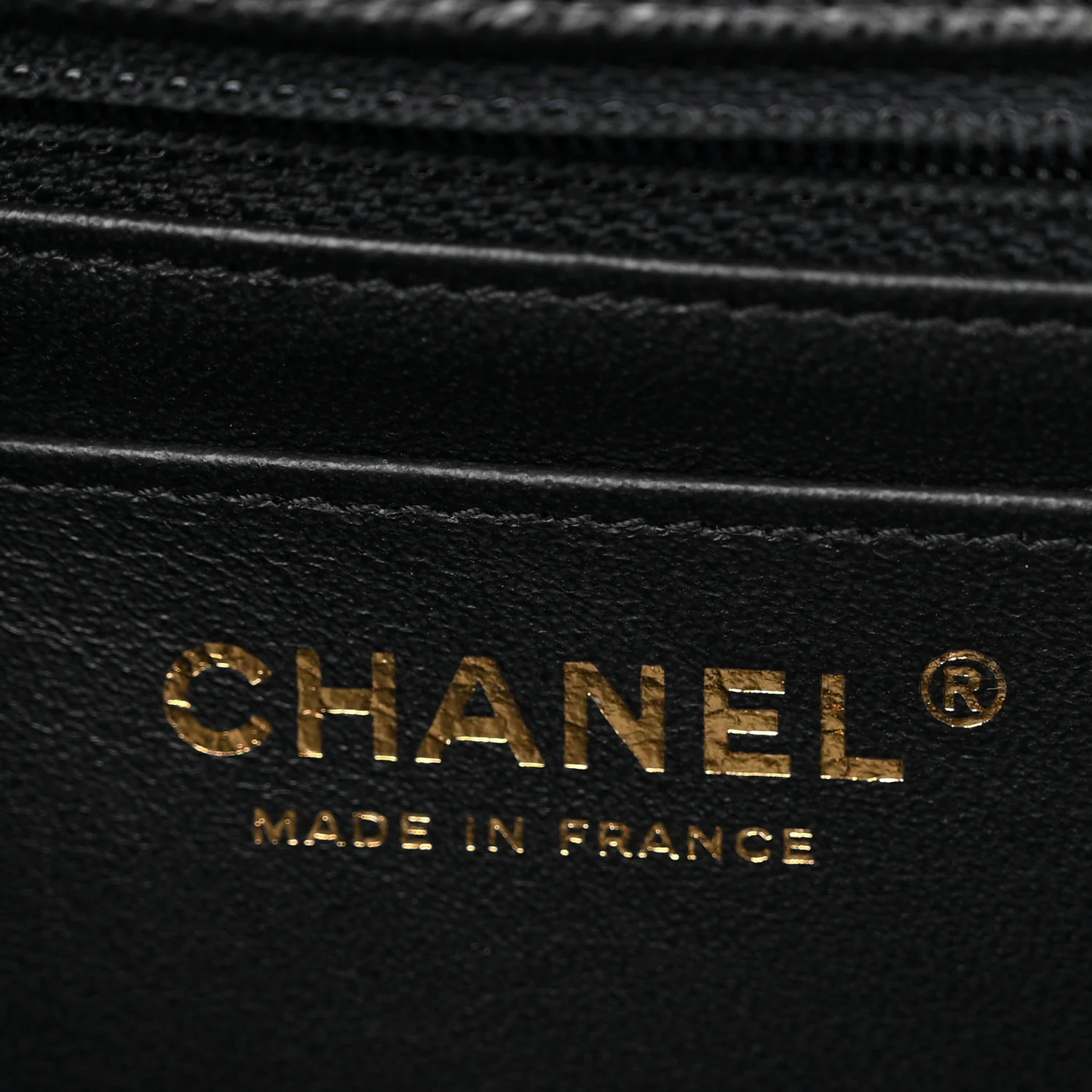 Caviar Quilted Mini Rectangular Flap Black