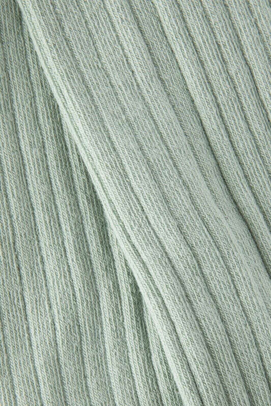 Lichtgroene rib maillot