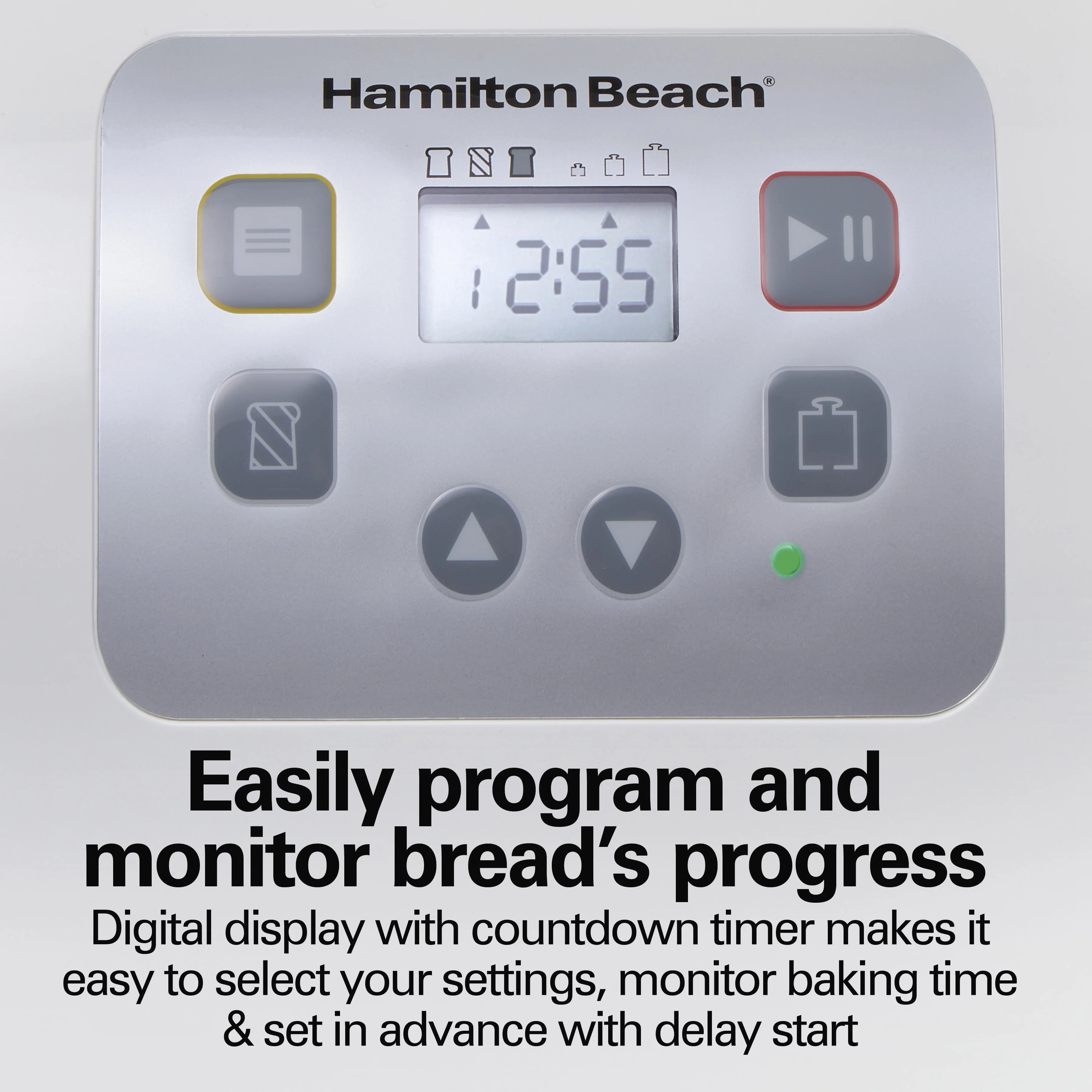 2 lb Bread Maker Machine with 12 Settings Plus Gluten Free, White - Image 5