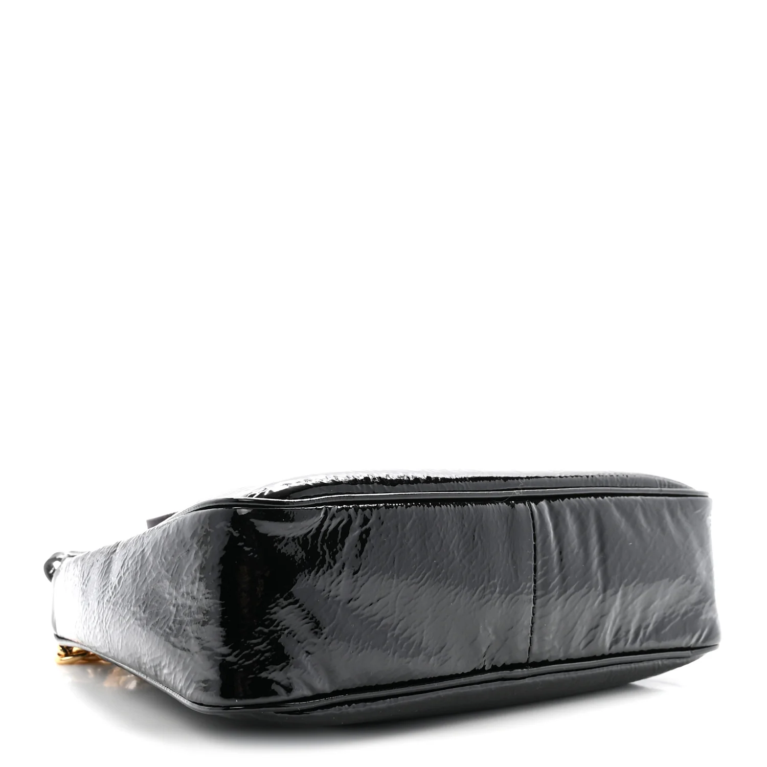 Patent Naplak Re-Edition 2005 Shoulder Bag Black