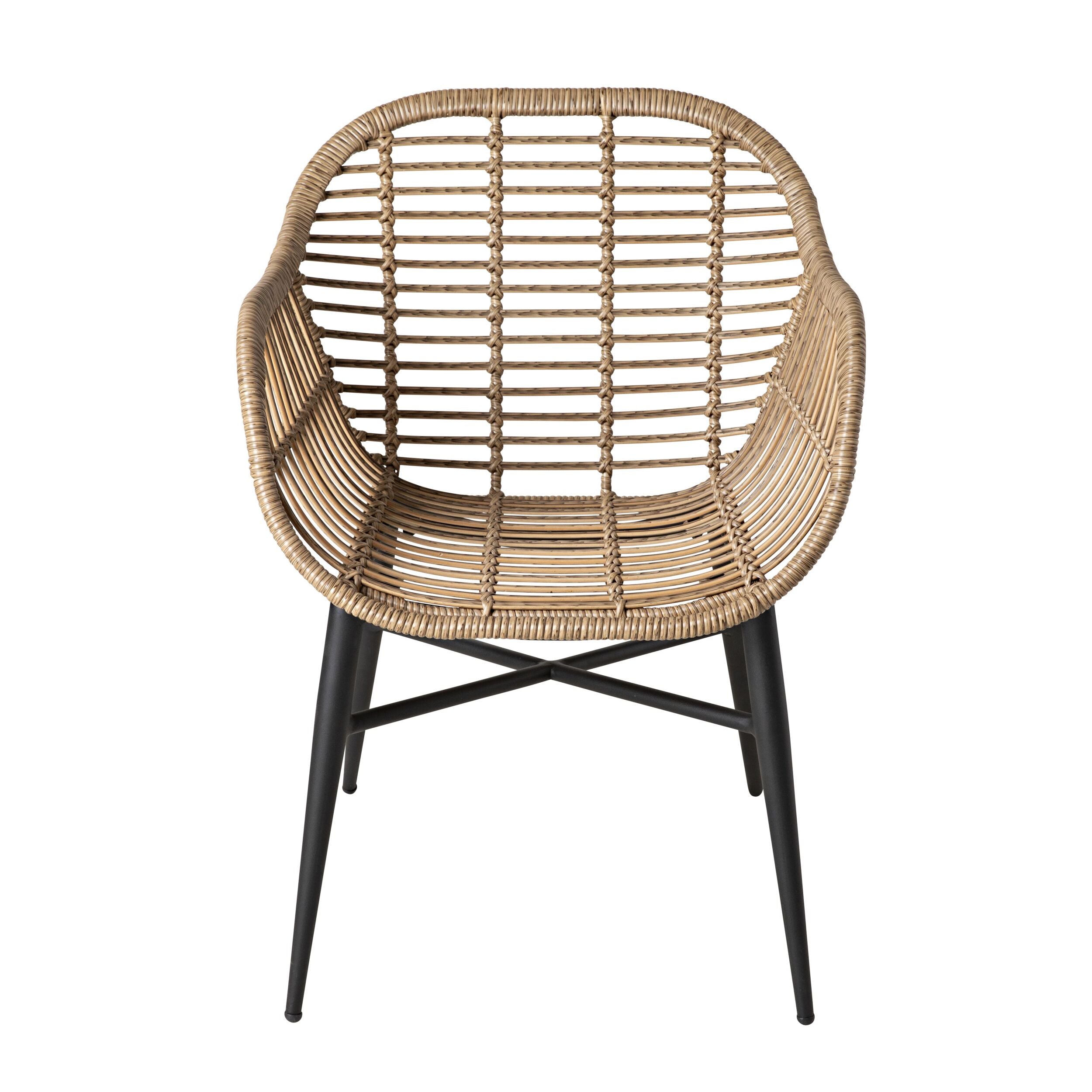 Reclaimed Teak Dining Table 320cm with 8 Natural Wicker Deck Chairs