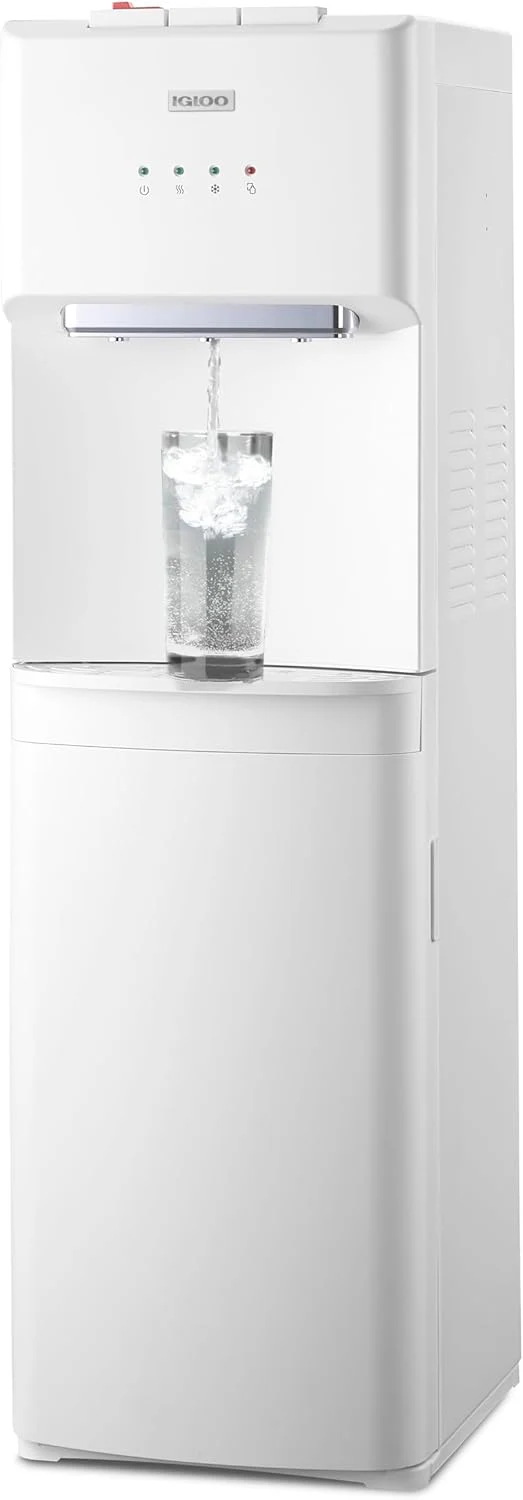 Fontaine à eau Igloo à chargement par le bas, distributeur d'eau chaude et froide à température ambiante, capacité de bonbonnes de 5 gallons