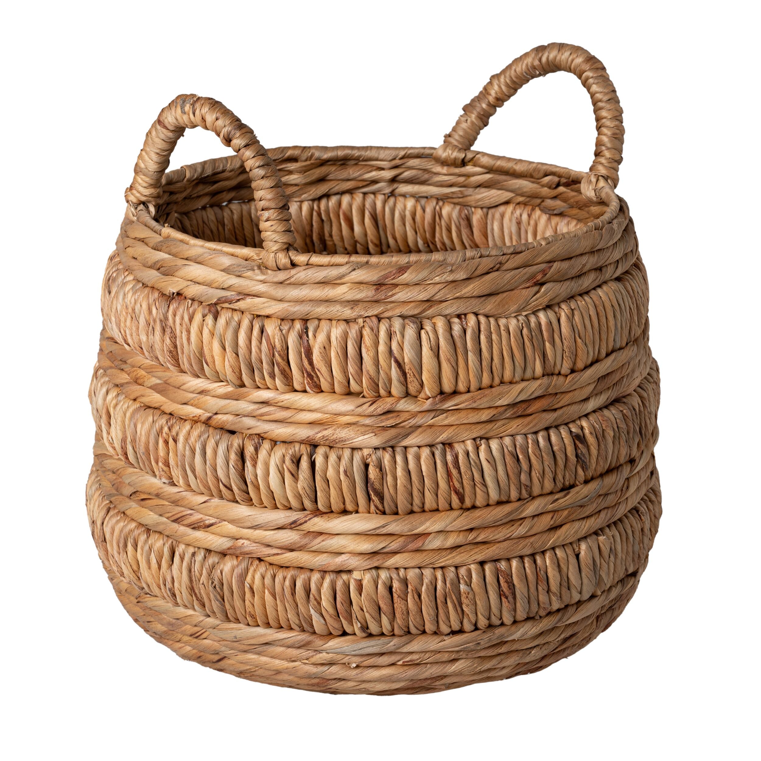 Keilani Water Hyacinth Basket Small