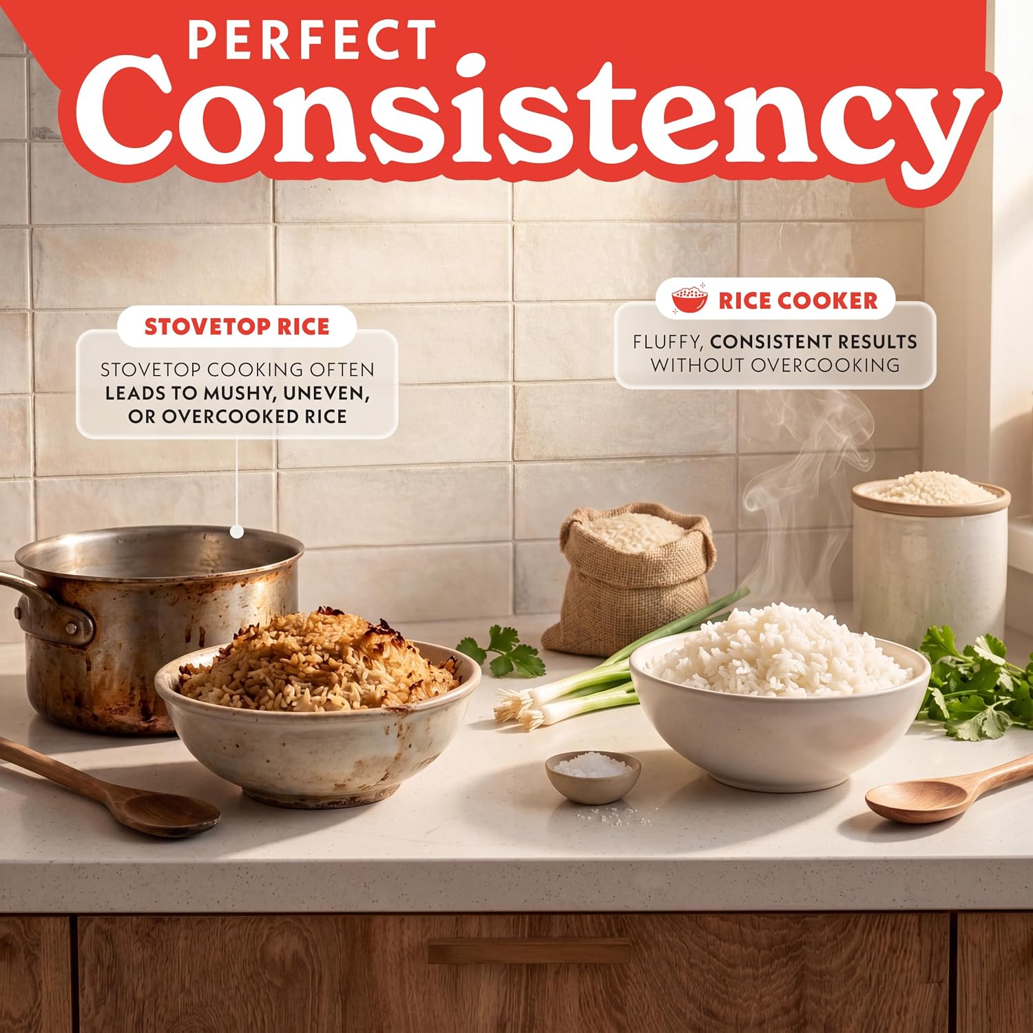 Gourmia Rice Cooker – 5 Qt Capacity, 20 Cup Cooked, 10 Cup Uncooked, Digital Controls, 6 Cooking Presets, Grain Cooker & Steamer, Nonstick Pot, Steam Tray, Delay Timer, Keep Warm, Stainless Steel