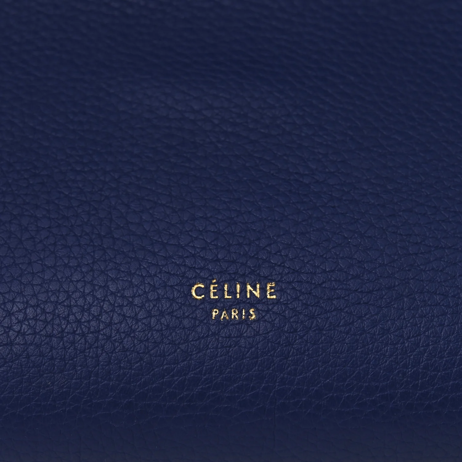 Grained Calfskin Mini Belt Bag Indigo