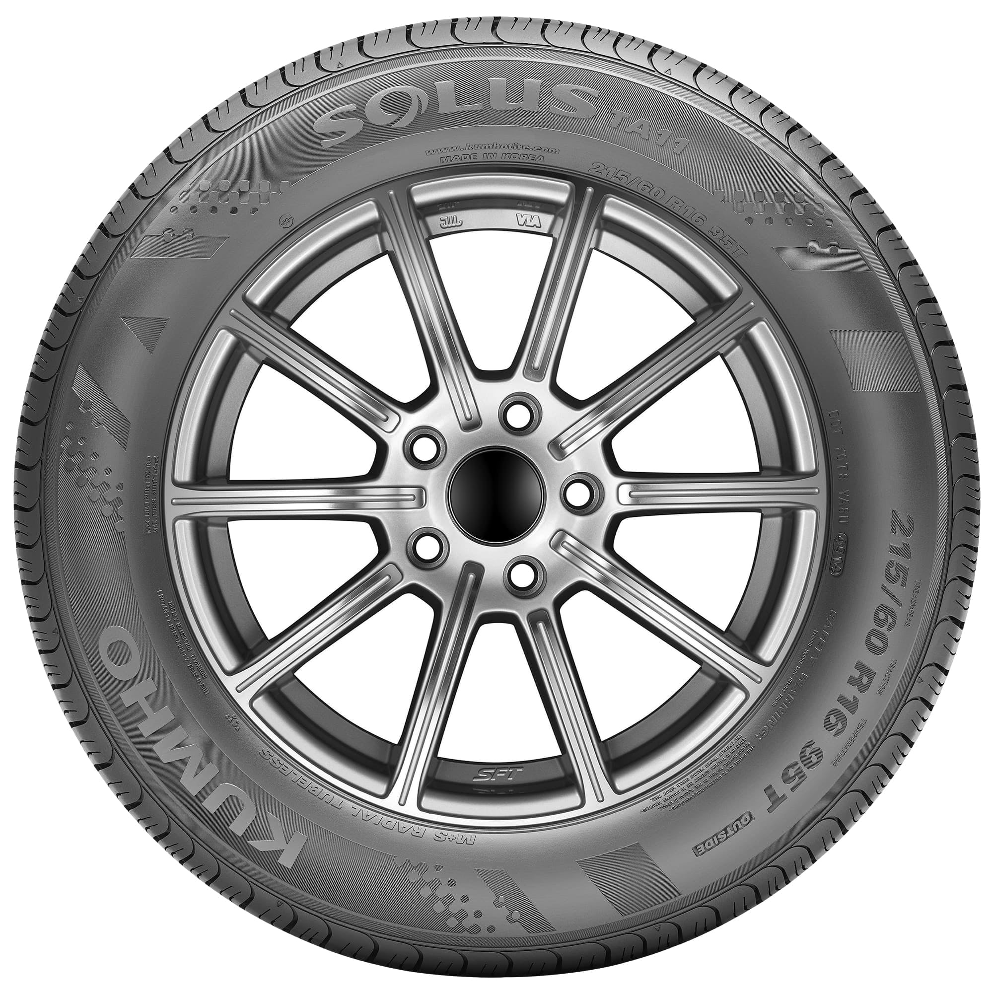 Kumho Solus TA11 All - Season Tire - 235/75R15 105T