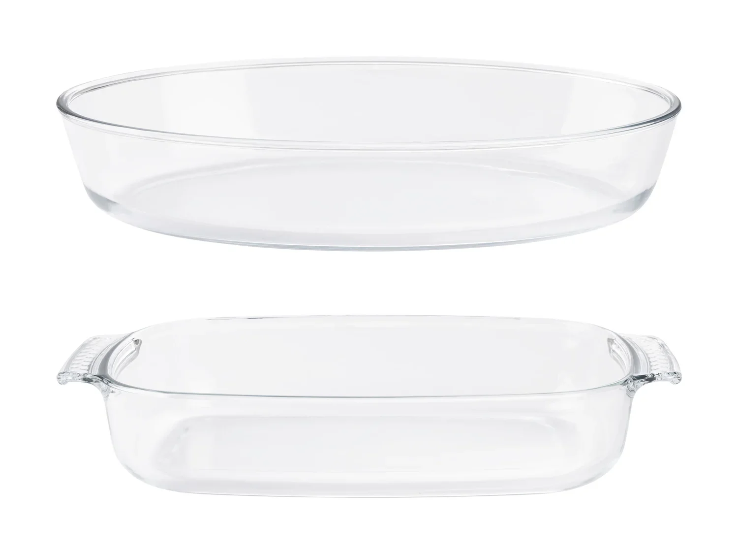ERNESTO Plat  four en verre