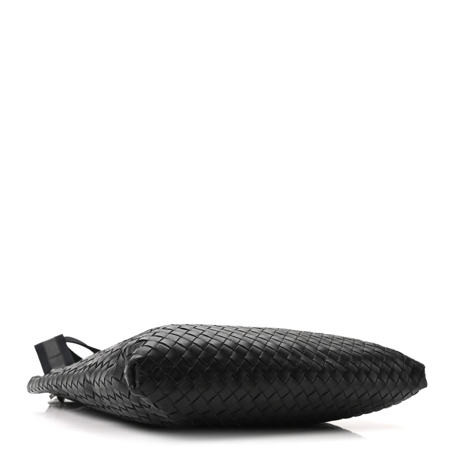 Nappa Intrecciato VN Crossbody Messenger Bag Black