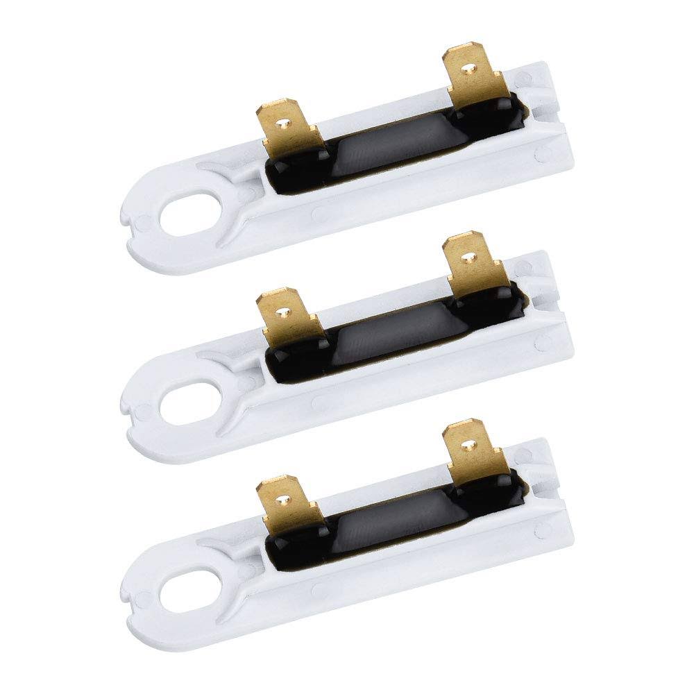 Appliancemate 3392519 Dryer Thermal Fuse (3 Pack) Replacement for Whirlpool Wp3392519 replaces Part #AP6008325 3388651 694511