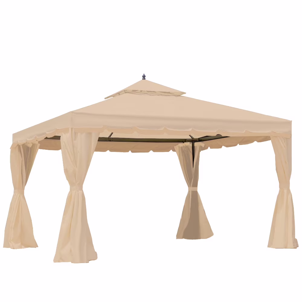 Garden Winds Replacement Canopy Top Cover Compatible with The Erommy 10�?x 12�?Gazebo - RipLock 350