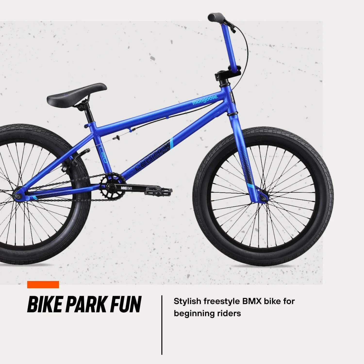 Legion L20 Freestyle BMX Bike, 20- in Wheel, Ages 8 and up, Blue(Blue) - Image 6