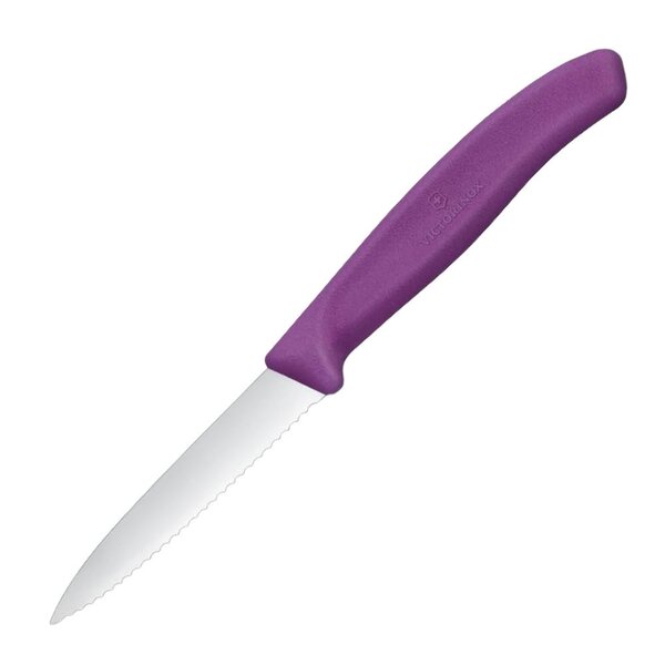 Swiss Classic grønnsakskniv 8 cm lilla