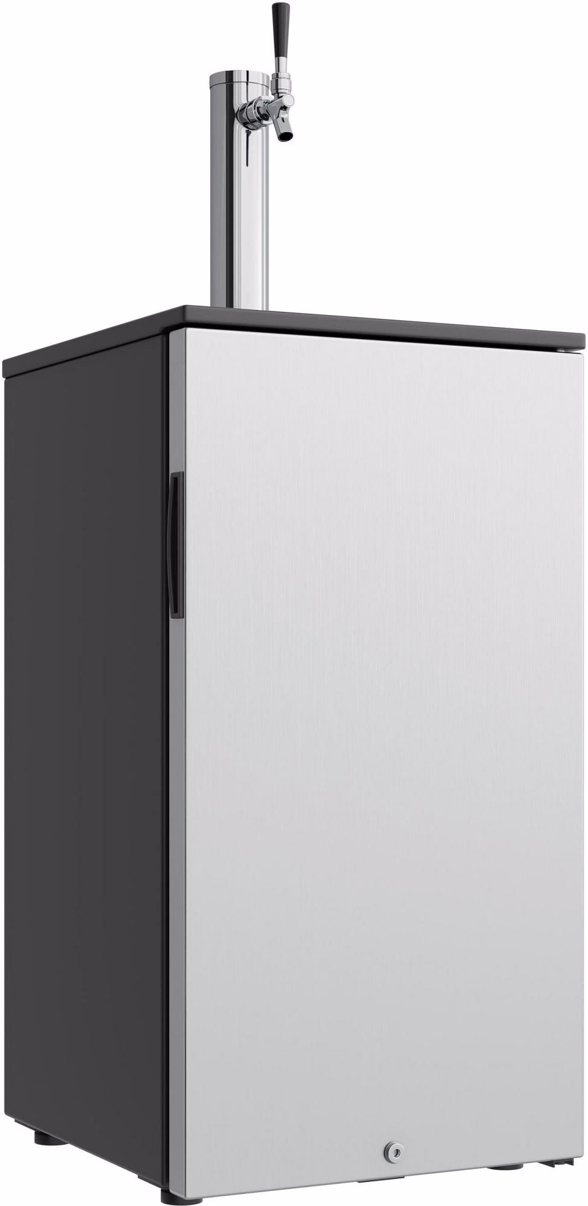 Kc1000 18" Wide Kegerator Stainless Steel(Stainless Steel)