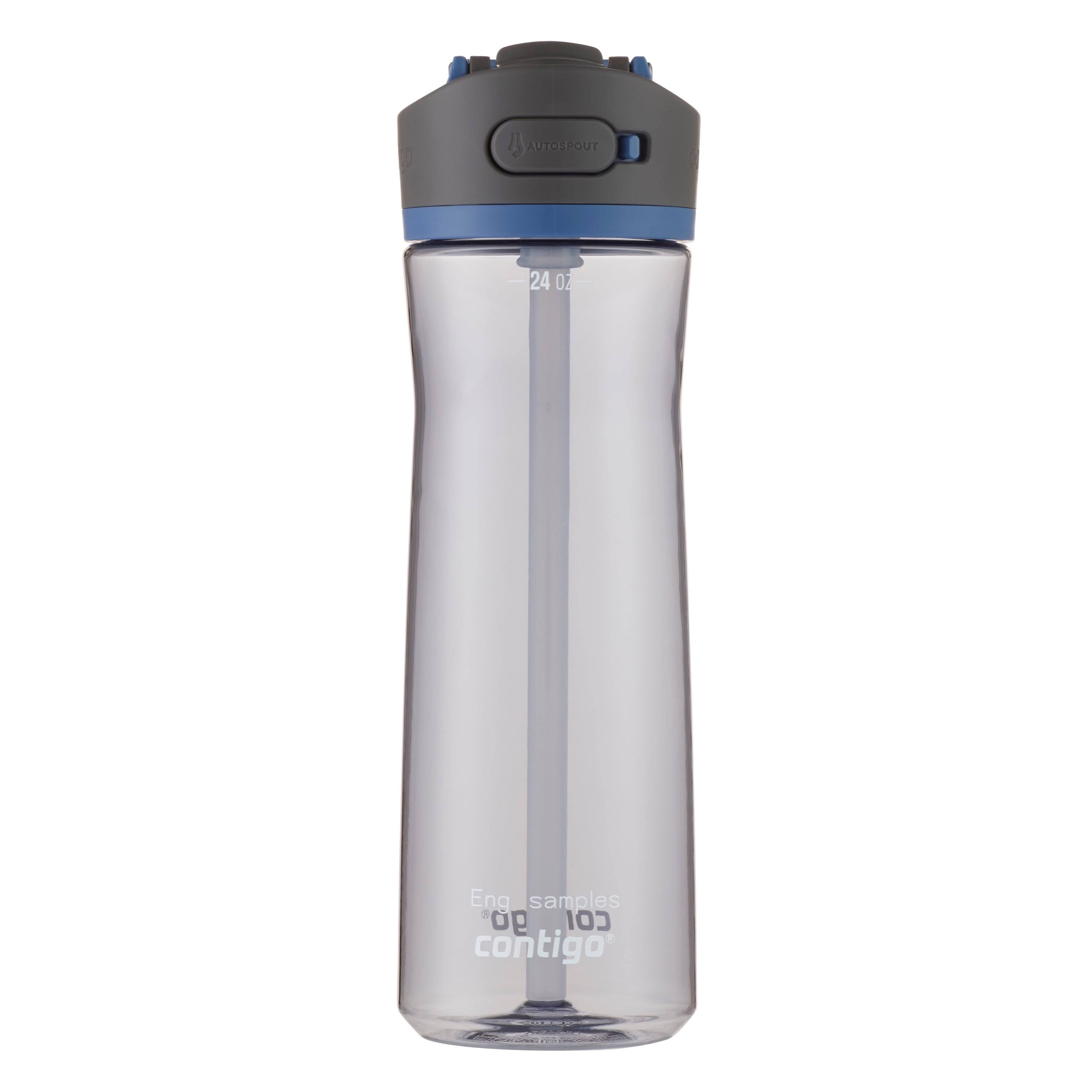 Contigo Water Bottle, Leak-Proof Lid with Autospout, Blue Corn, 24 Fluid Ounce