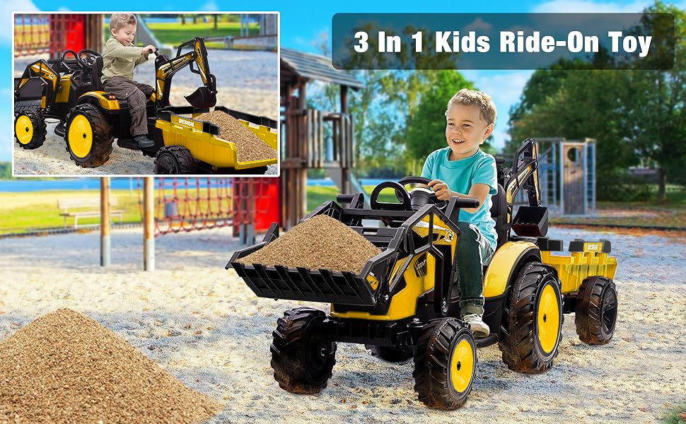 Drive-A-Tractor w akcji