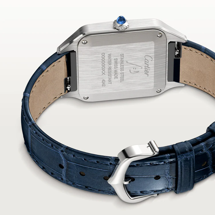 [Super Clone]SANTOS-DUMONT Blue Strap 38mm