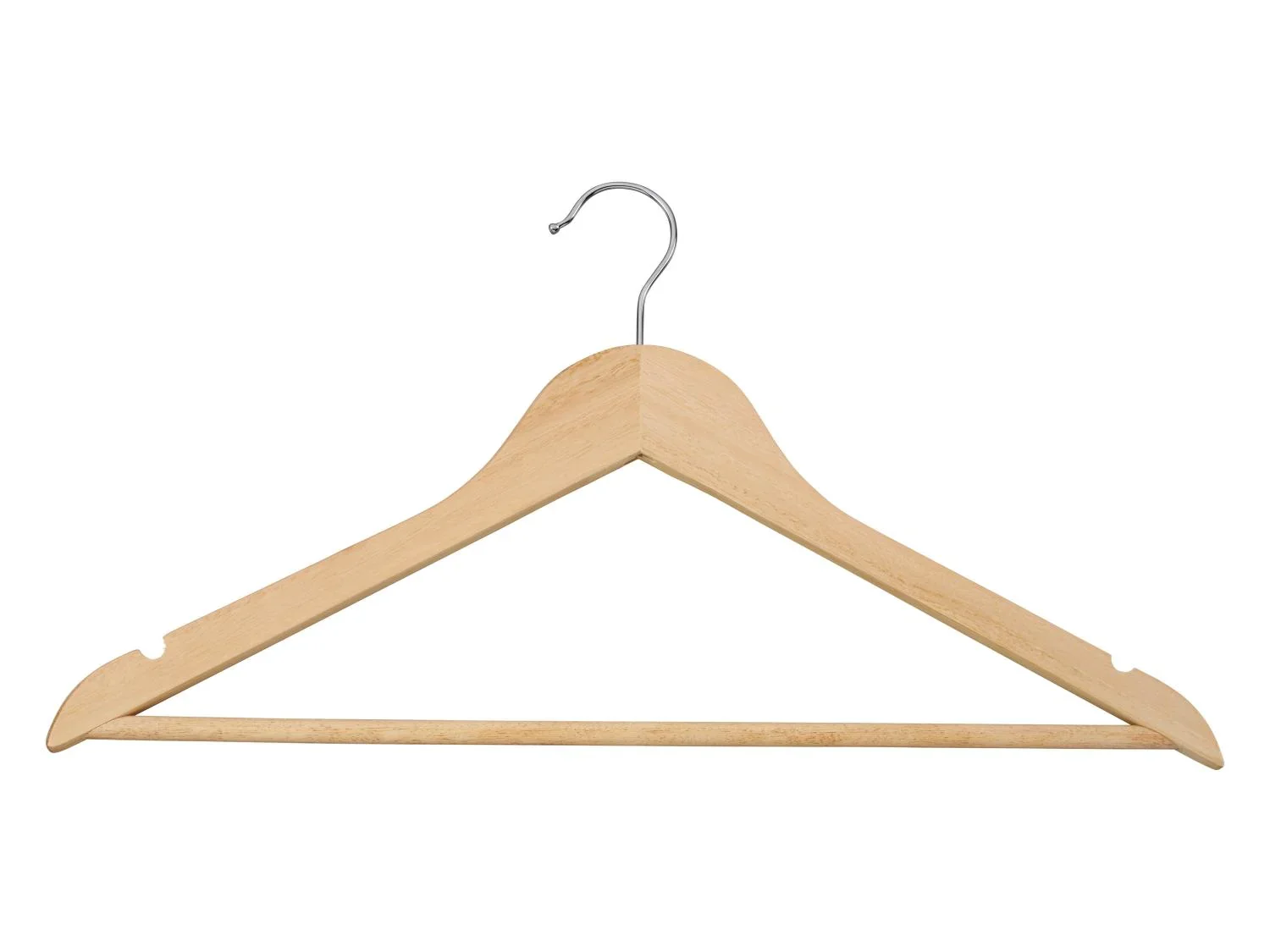 W5 Lot de 20 cintres en bois
