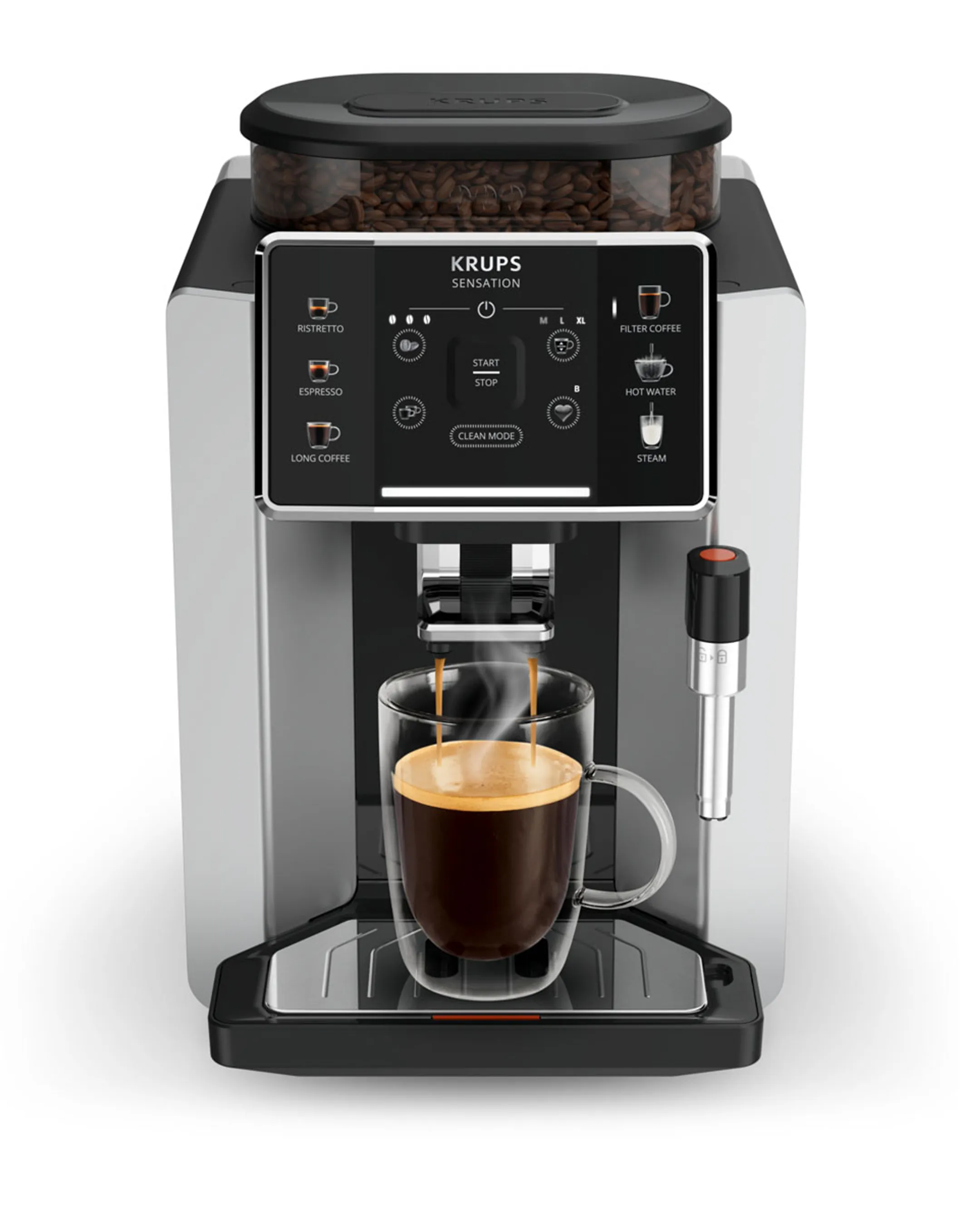 Krups Volautomatische espressomachine Sensation EA910E10