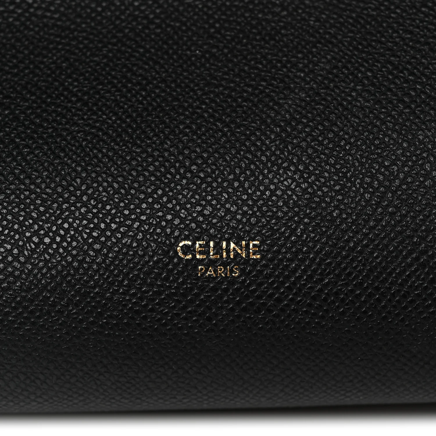 Grained Calfskin Mini Belt Bag Black