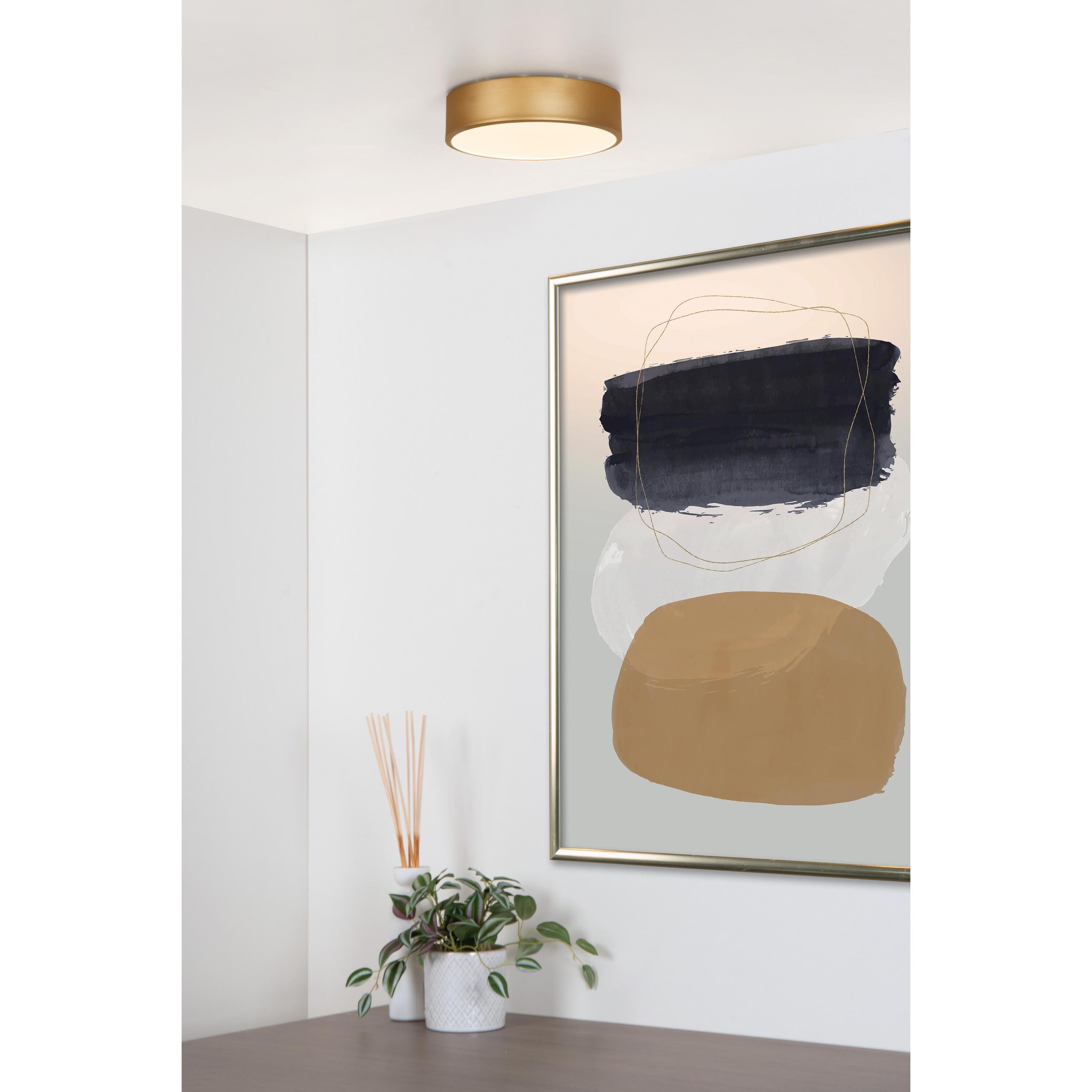 Unar plafondlamp LED Ø20 wit