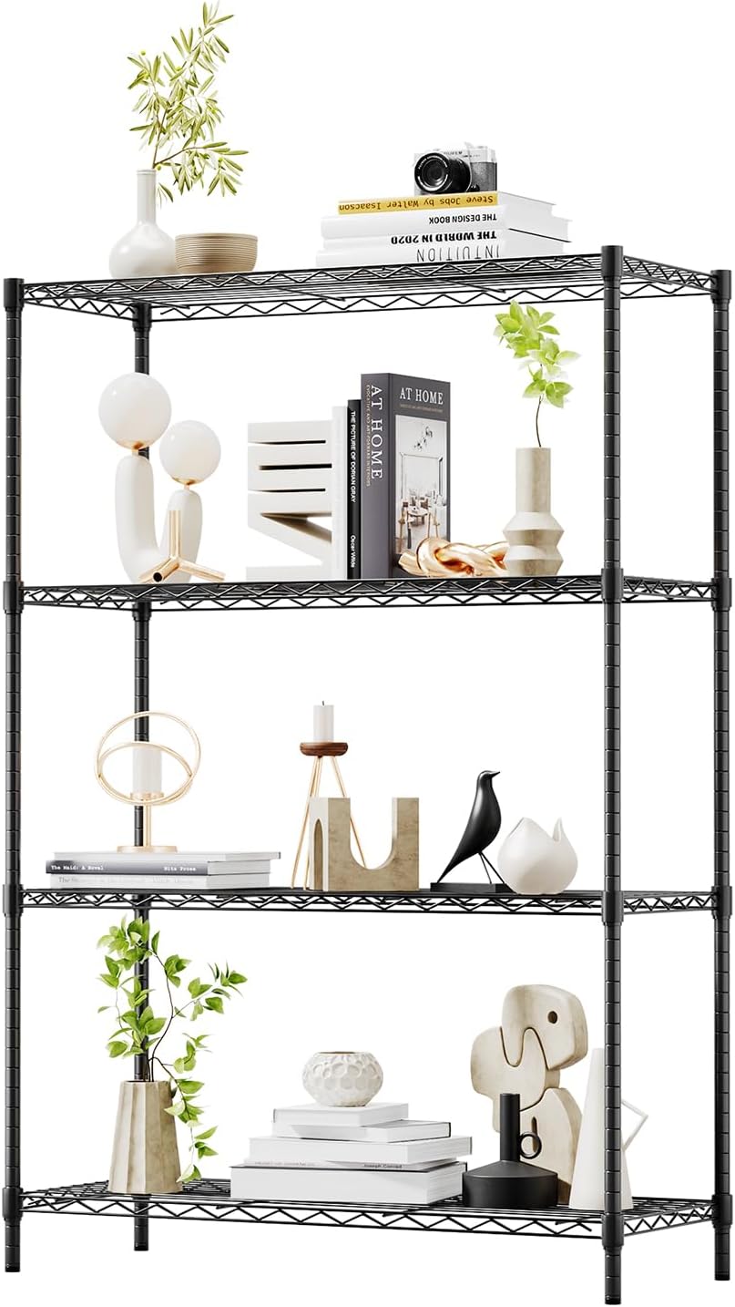 BestOffice| 4-Tier Wire Shelf| 36
