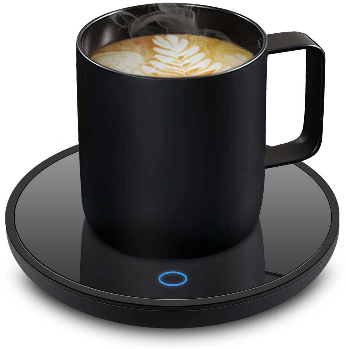 Jisile Coffee Mug Warmer, Smart Coffee Warmer Candle Warmer with Auto Shut Off for Office Desk, Cup Warmer with 2 Temperature, Electric Beverage Drink