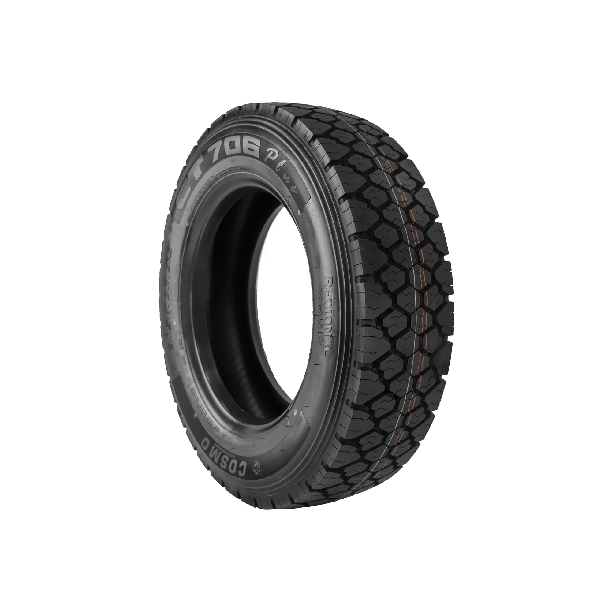 Cosmo CT706 Plus 245/70R19.5 135/133M H Commercial Tire