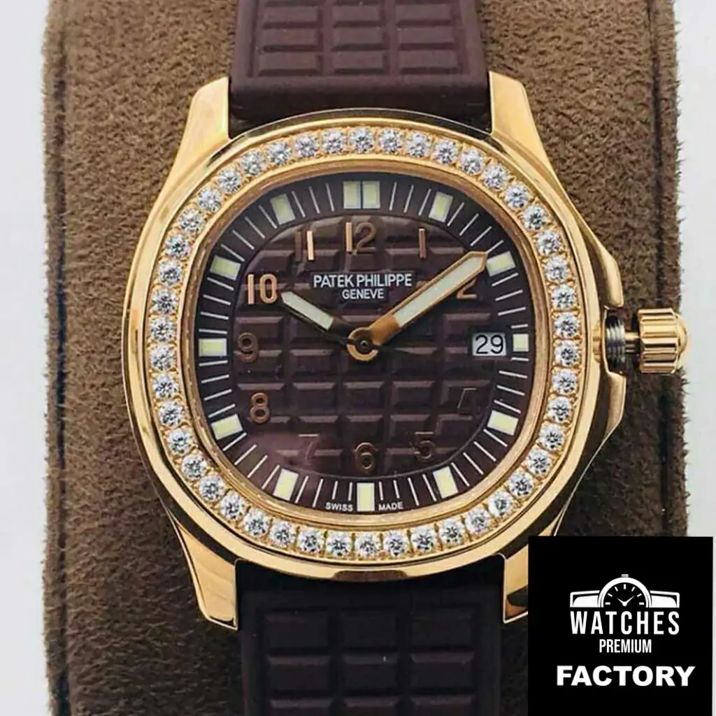 Patek Philippe Aquanaut 5067A Quartz Movement PPF Factory Brown Strap