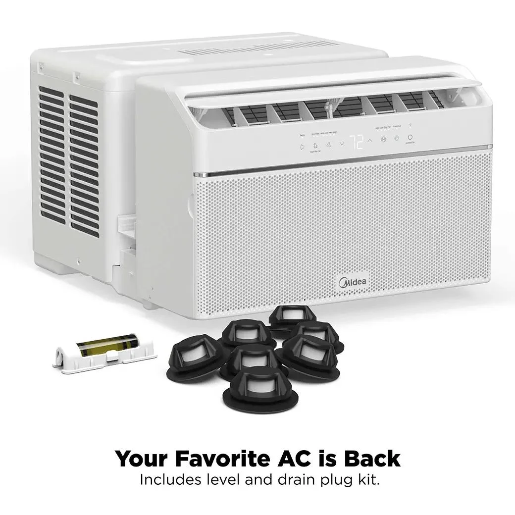 Restored MAW12U1QWT 12,000 BTU DOE U-Shaped Smart Window Air Conditioner 350 sq. ft White Color (Refurbished) - Image 6