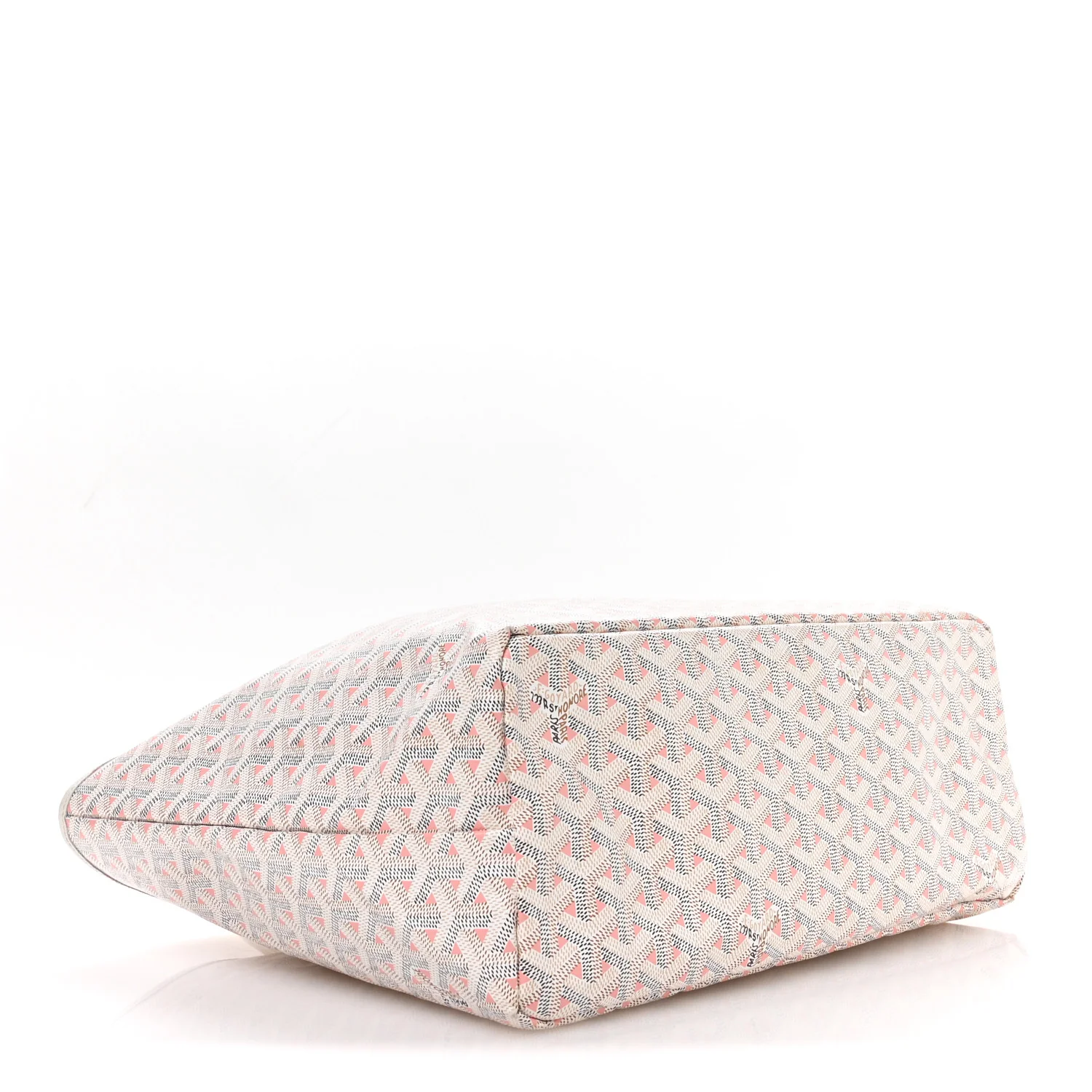 Goyardine Saint Louis Claire Voie PM White Pink