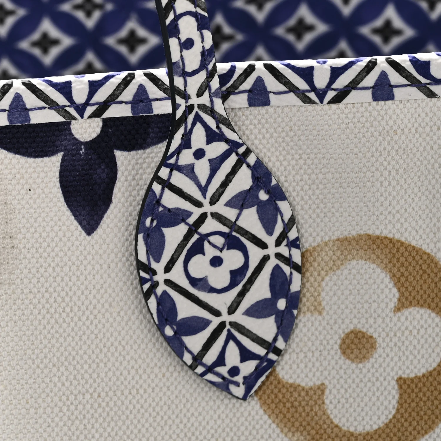 Monogram Canvas By The Pool Okinawa 2.0 Neverfull GM Blue