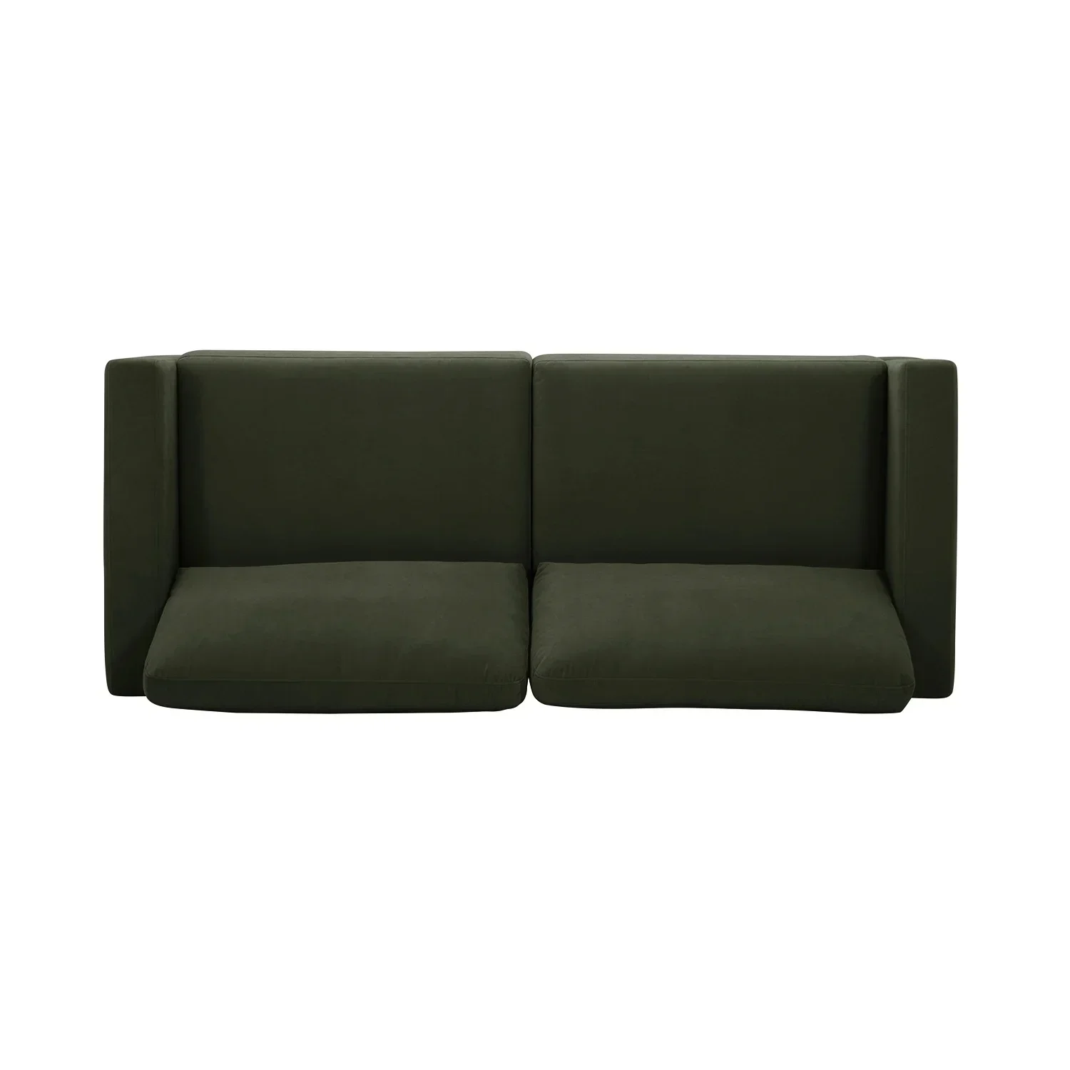 Better Homes & Gardens Springwood Wood Frame 83.46 Couch, Beige Velvet