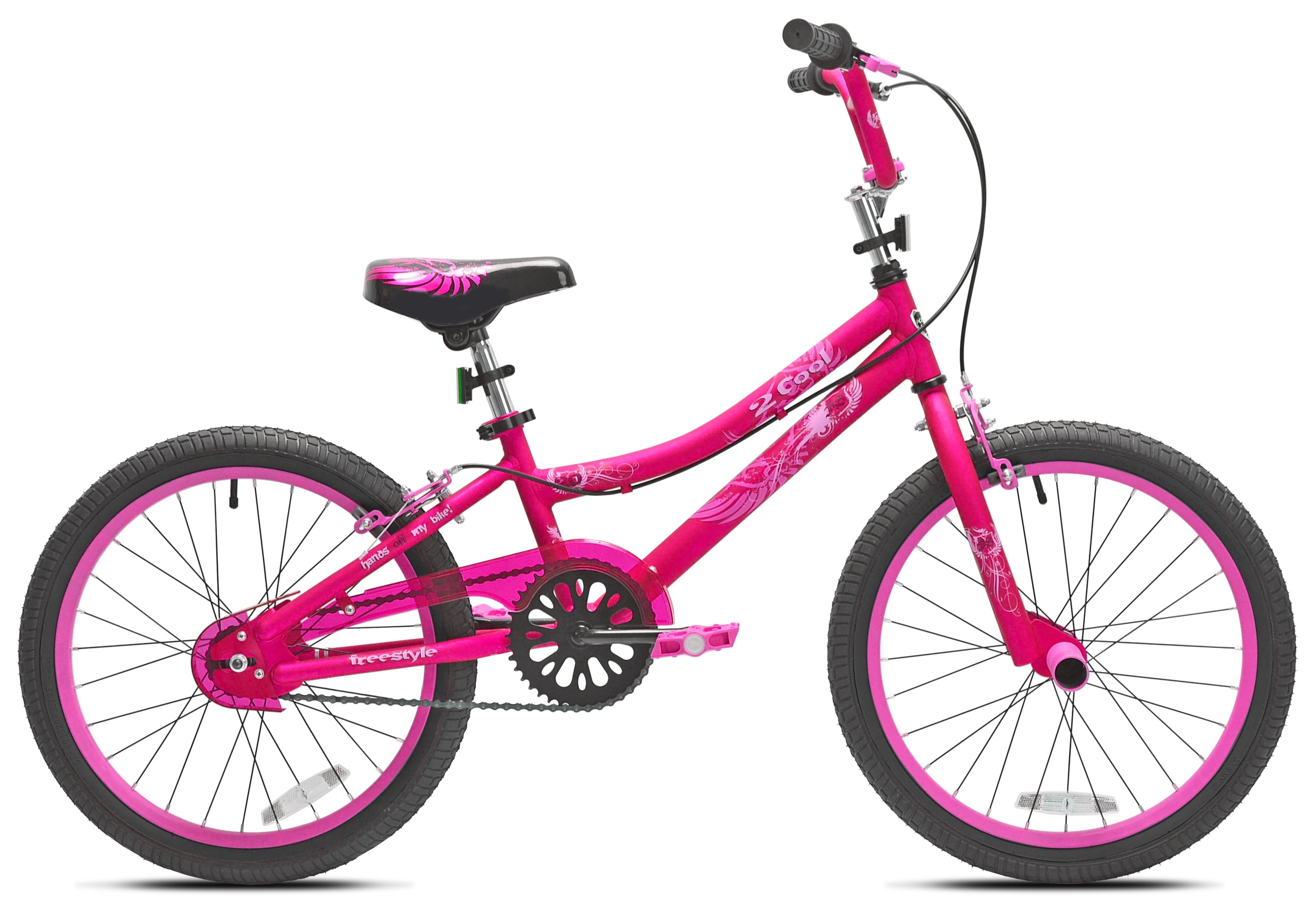 Bicycle 20 In. 2 Cool BMX Girl's Bike. Pink