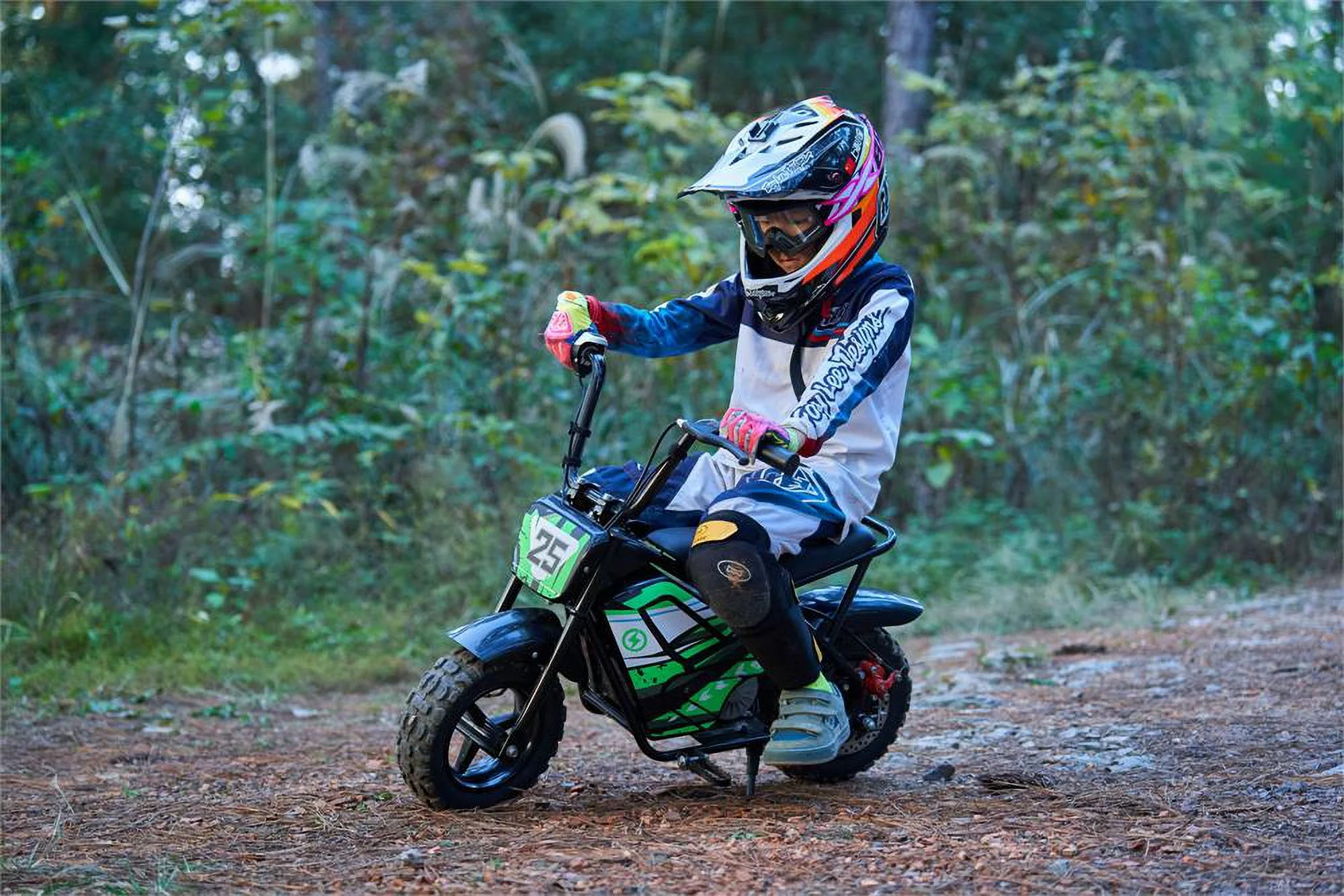 Mototec 24v 250w Electric Powered Mini Bike Black
