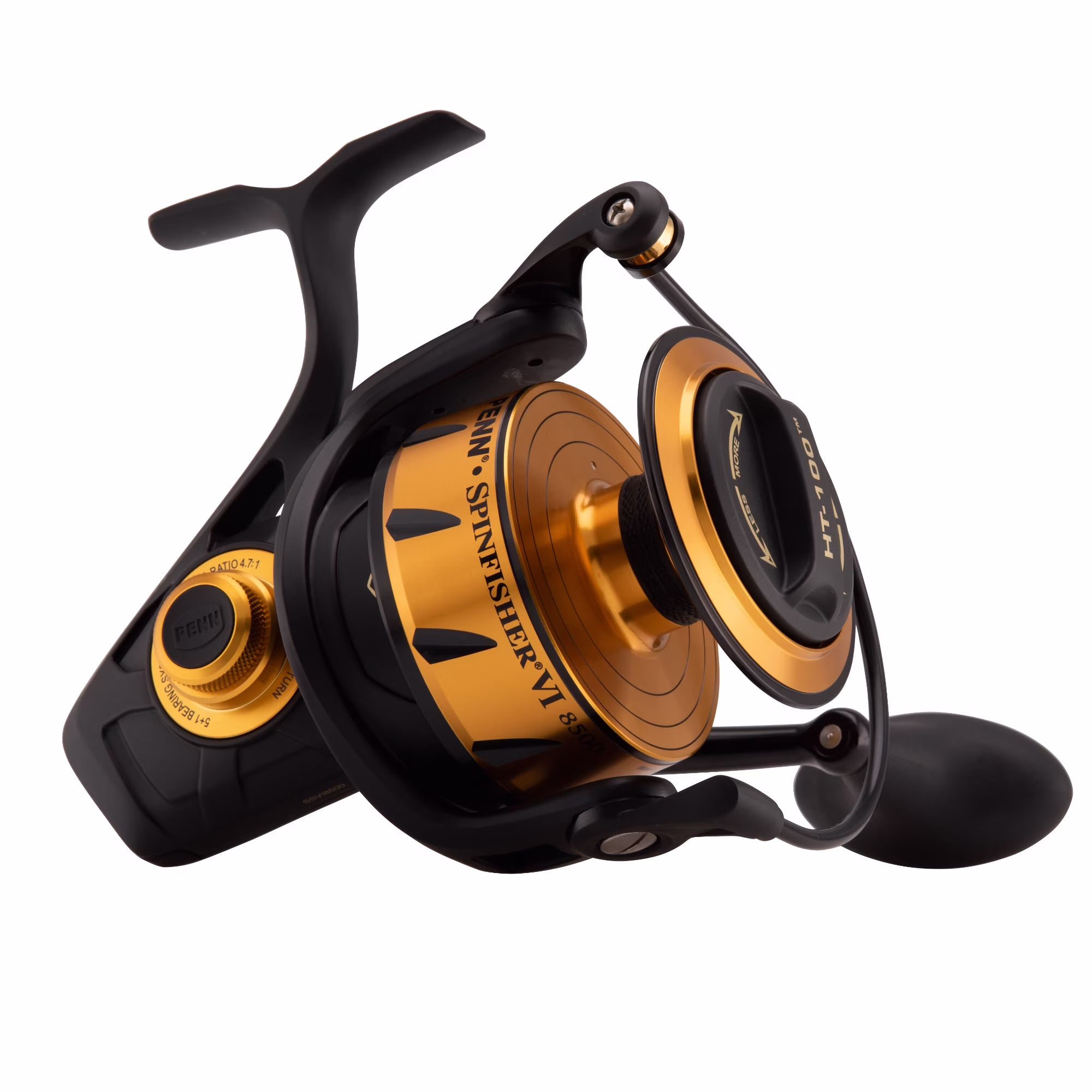 Spinfisher Vl Spinning Nearshore/Offshore Fishing Reel, Size 8500(8500/Black)