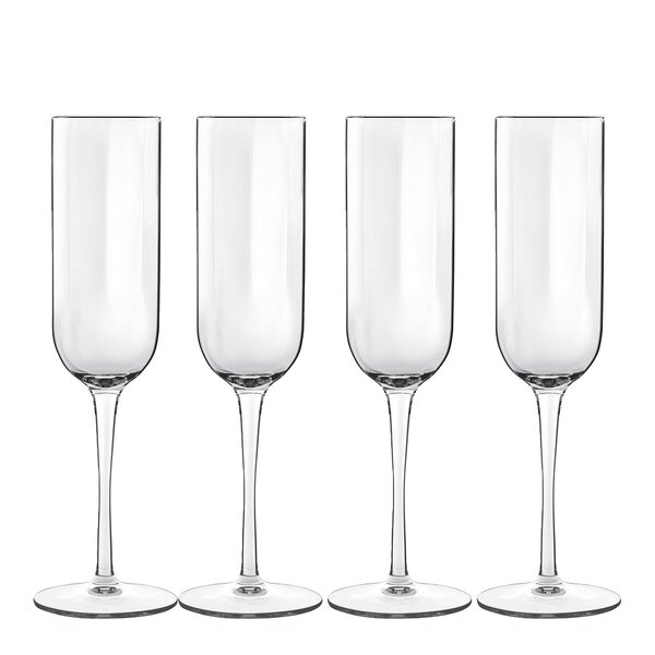 Jazz champagneglass 21 cl 4 stk