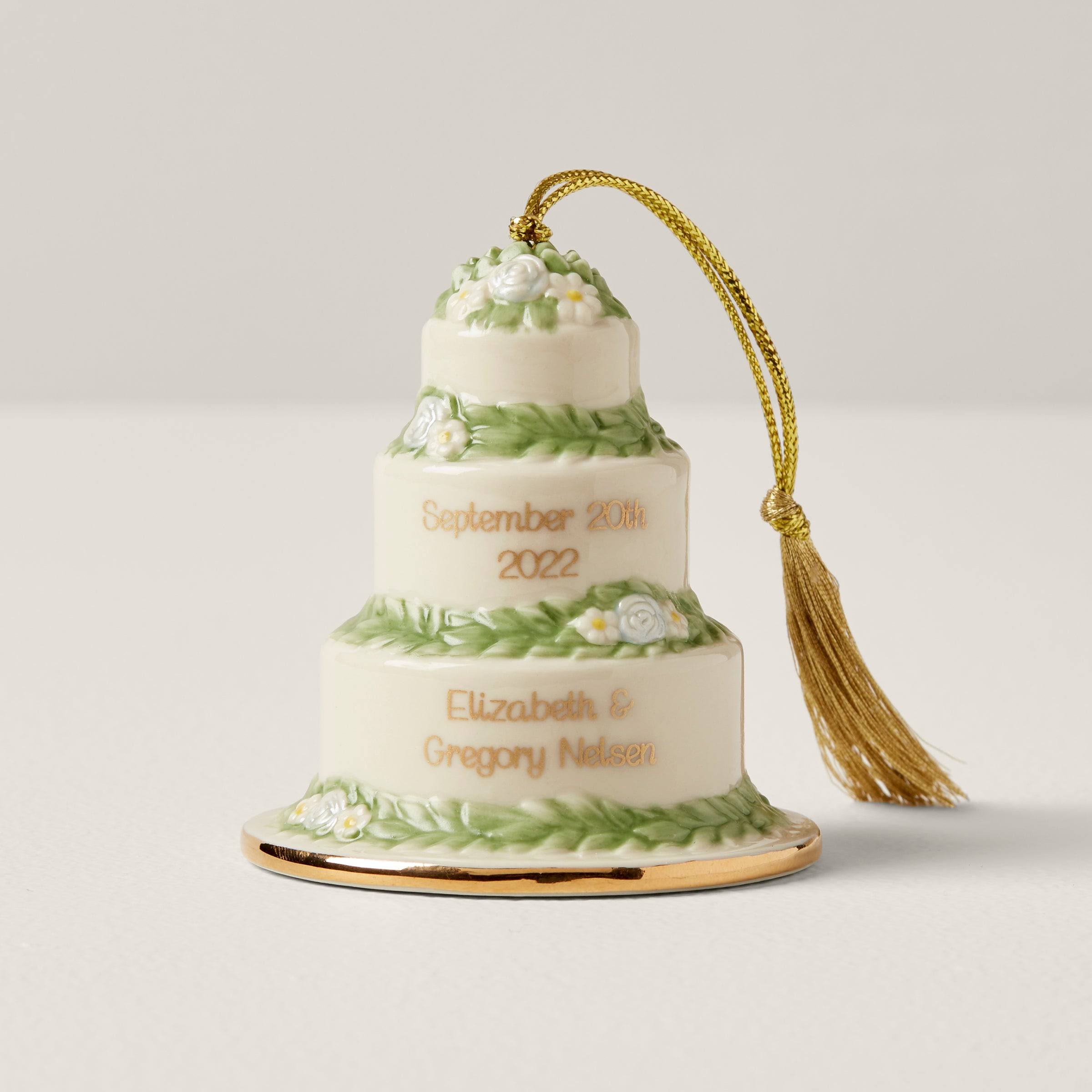 Personalized 1st Christmas Together Ornament - Lenox