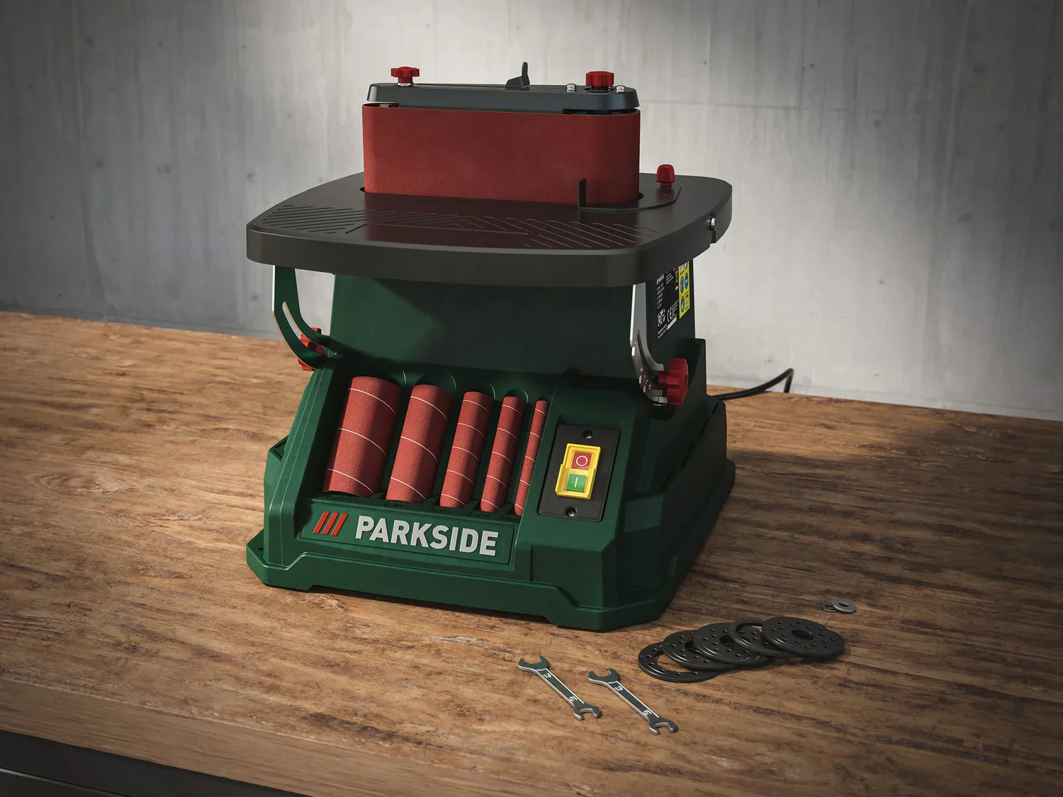 PARKSIDE Ponceuse  broche oscillante PSSO 500 A1, 500 W