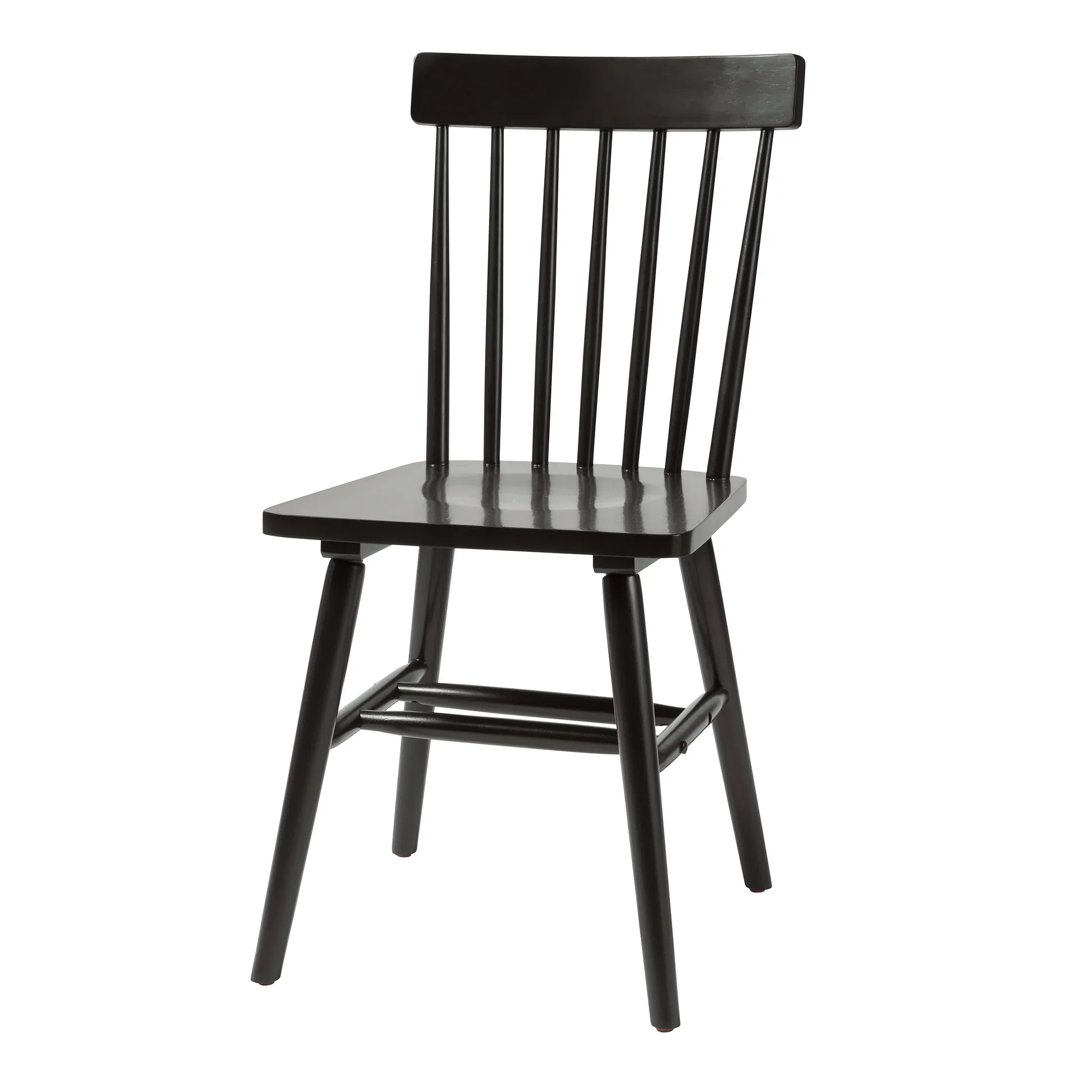 Better Homes & Gardens 2-Pack Indoor Black Gerald Dining Chairs