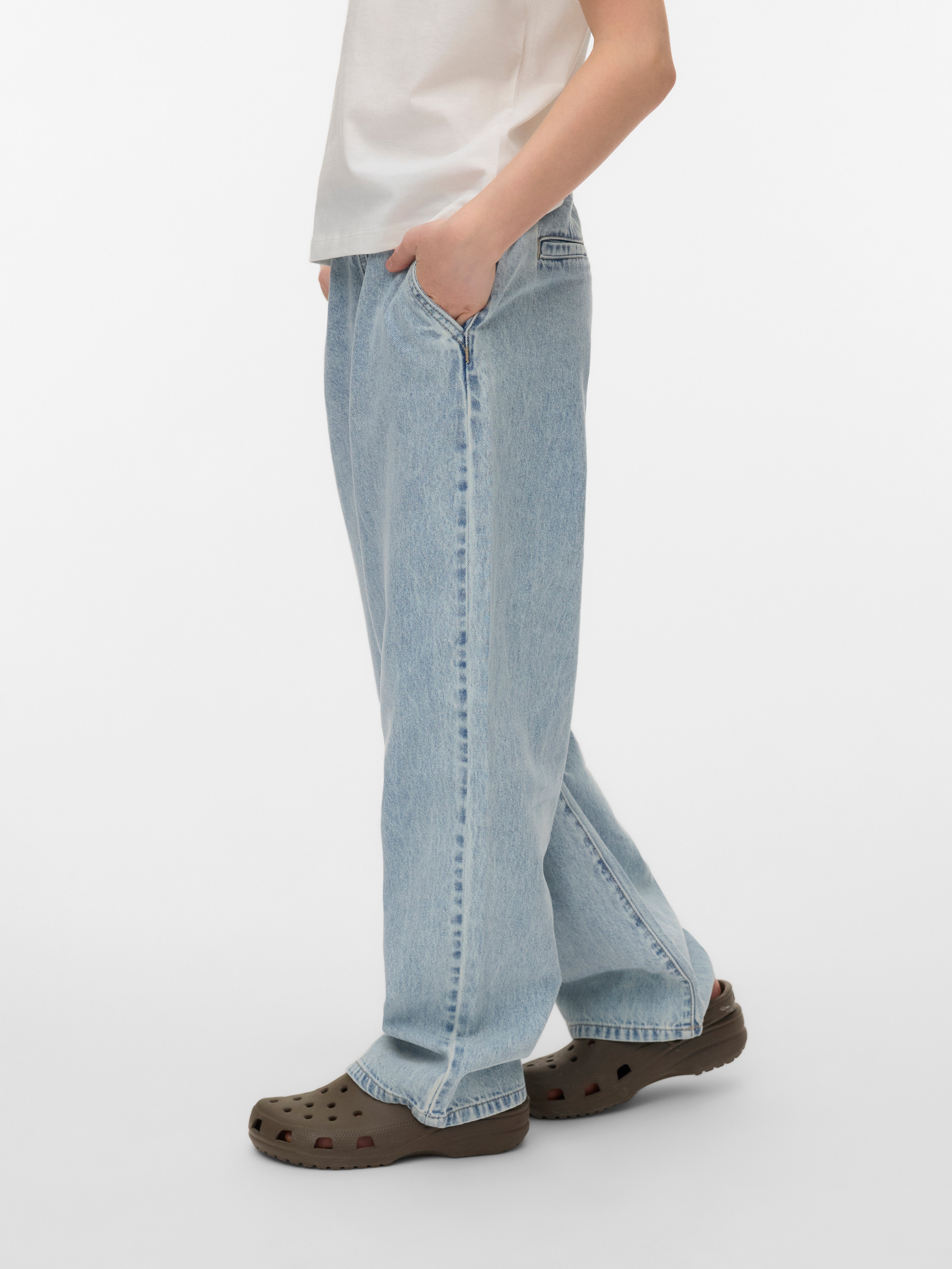 VERO MODA® VMVALERIA Mid rise Wide Leg Fit Jeans