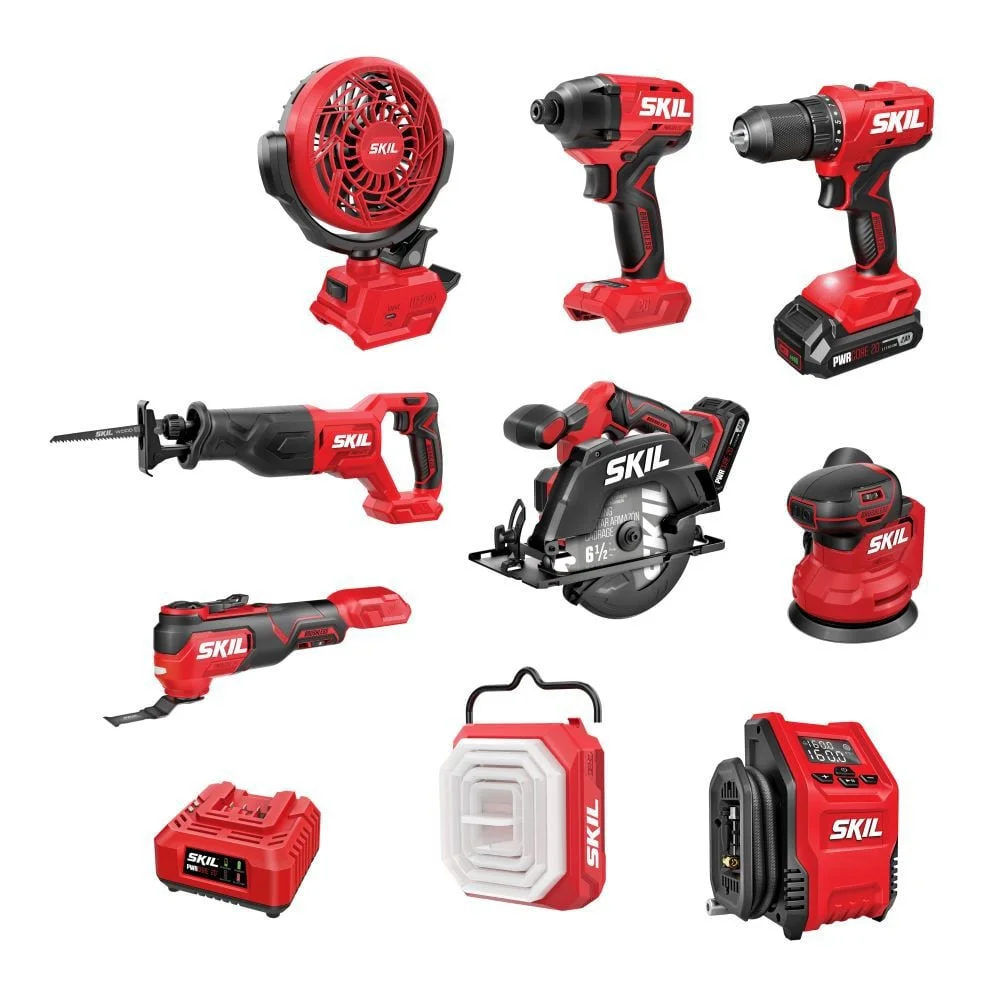 20V Brushless 9-Tool Combo Kit - Image 2